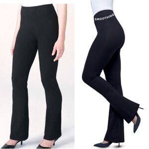 RUBY RIBBON Boot Cut Leggings Black Slimming Flattering Size XS